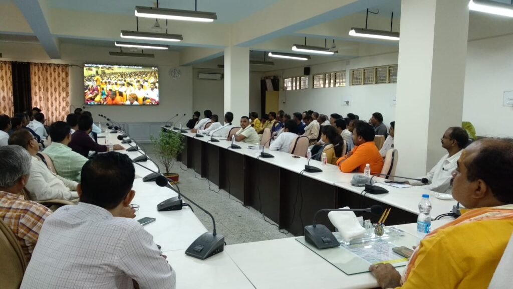 मुख्यमंत्री जी नें किया उचित दर विक्रेताओं को सी0एस0सी0 के साथ जोड़ने के कार्यक्रम का शुभारंभ