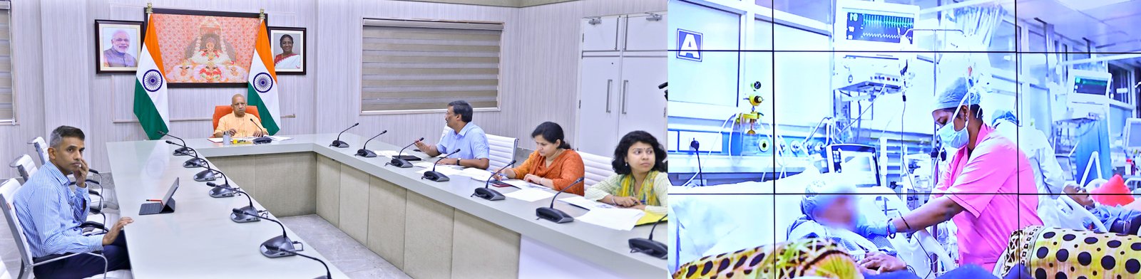<em>पैरामेडिकल स्टाफ चिकित्सा व्यवस्था की मेरुदंड</em> : <em>CM YOGI</em>