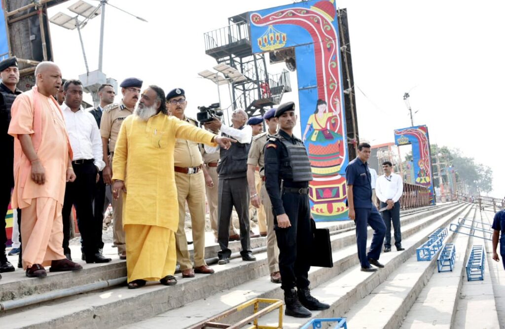 सीएम योगी:सरयू जी के तट पर विकास की धारा को  तेज रफ्तार