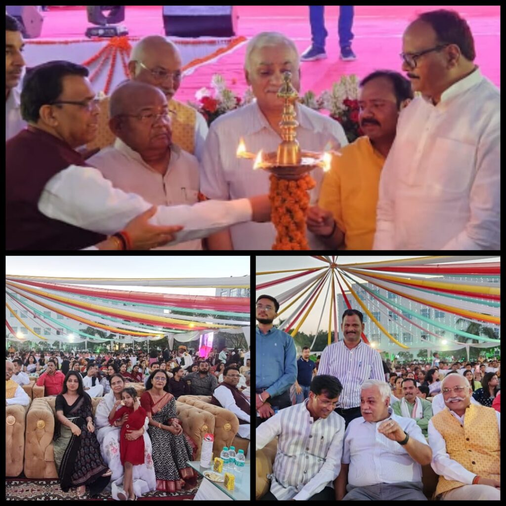 "एस आर ग्रुप आफ इंस्टीट्यूट्स  2023 वार्षिकोत्सव:  प्रदेश के श्रेष्ठतम् जनों की सहभागिता में दीप प्रज्वलित कर समारोह का हुआ उद्घाटन"