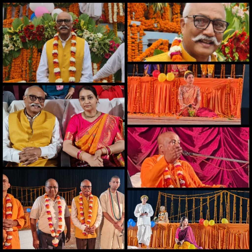 इस्कॉन सोसाइटीज के मुख्य अतिथि के रूप में जगन्नाथ रथ यात्रा में शामिल  हुये जेपी सिंह