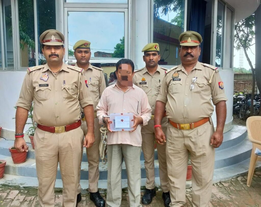 एक अवैध पिस्टल व कारतूस के साथ एक शातिर अभियुक्त गिरफ्तार  