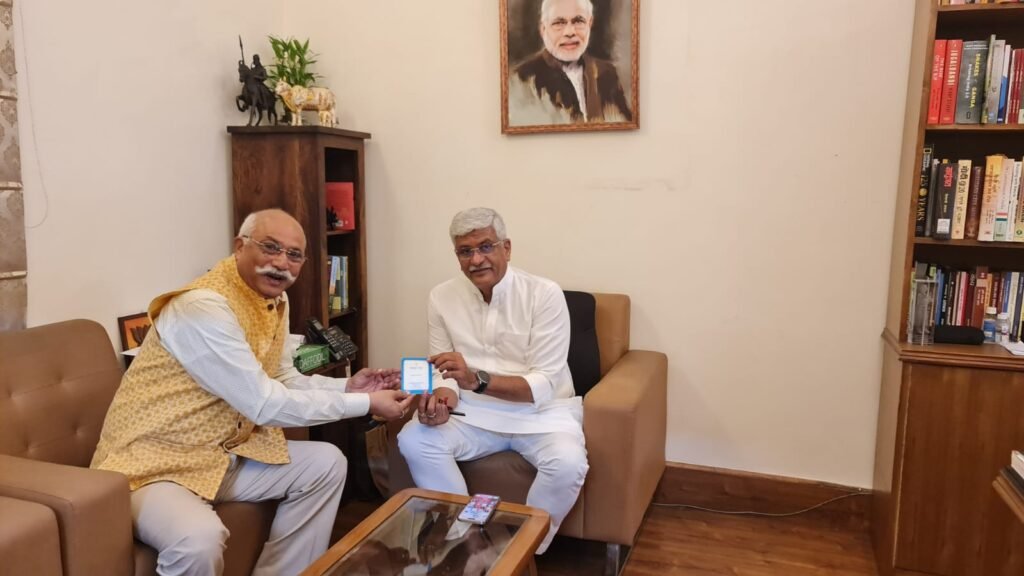 भारत को विश्व पर्यटन की राजधानी बनाने वाले दूरदर्शी नेता गजेंद्र सिंह शेखावत को जितेंद्र प्रताप सिंह ने दी जन्मदिन की शुभकामनाएं