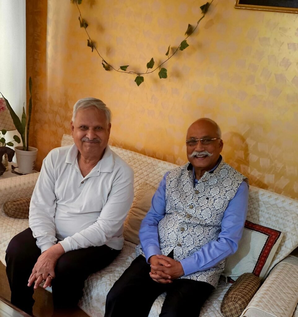 संगठनात्मक स्मृतियों के आलोक में आत्मीय संवाद का क्षण,जितेन्द्र प्रताप सिंह ने आनंदवर्धन त्यागी से की सद्भावना भेंट