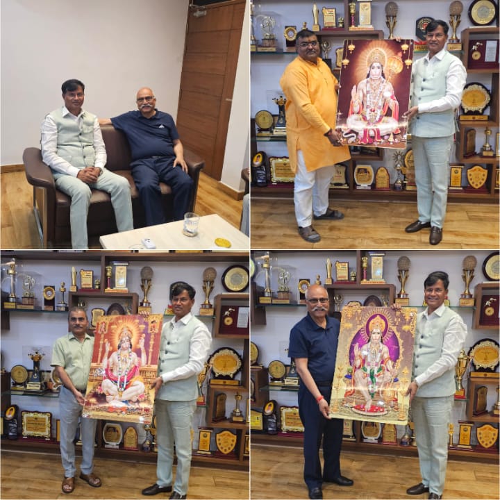 संस्कृतभारती पूर्वी क्षेत्रीय संगठन व अवधप्रांत ने पवन सिंह चौहान सदस्य विधान परिषद व चैयरमैन एस आर ग्रुप आफ इंस्टीट्यूशन से की शिष्टाचार भेंट