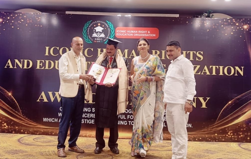 ताइक्वांडो में वैश्विक उत्कृष्टता का सम्मान: सैयद सफदर रिज़वी को मानद डॉक्टरेट की उपाधि
