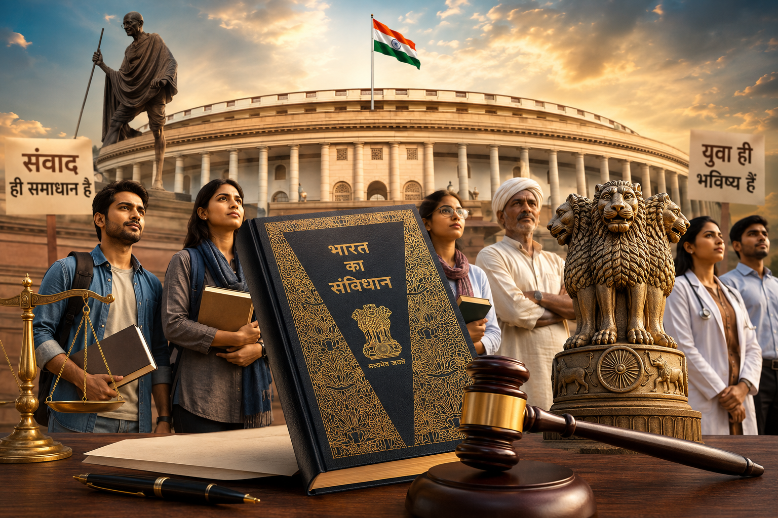 जब लोकतंत्र अपनी ही संतानों की आवाज़ नहीं सुनता…