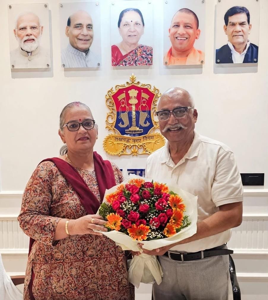 स्वच्छ वायु सर्वेक्षण में लखनऊ अव्वल, महापौर और नगर निगम टीम को बधाई